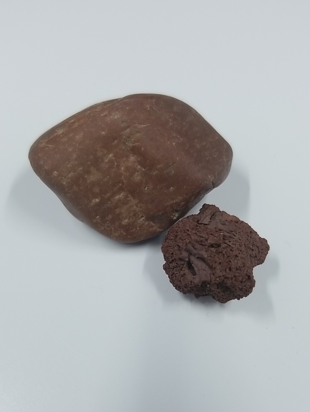 Unvarnished Rock Specimens - Reddish Brown Lot